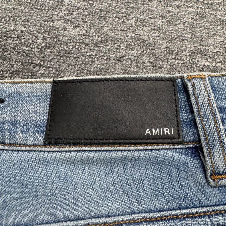 Amiri Amiri Ink Vintage Destroyed Denim Pants Size US 30 / EU 46 - 3 Thumbnail
