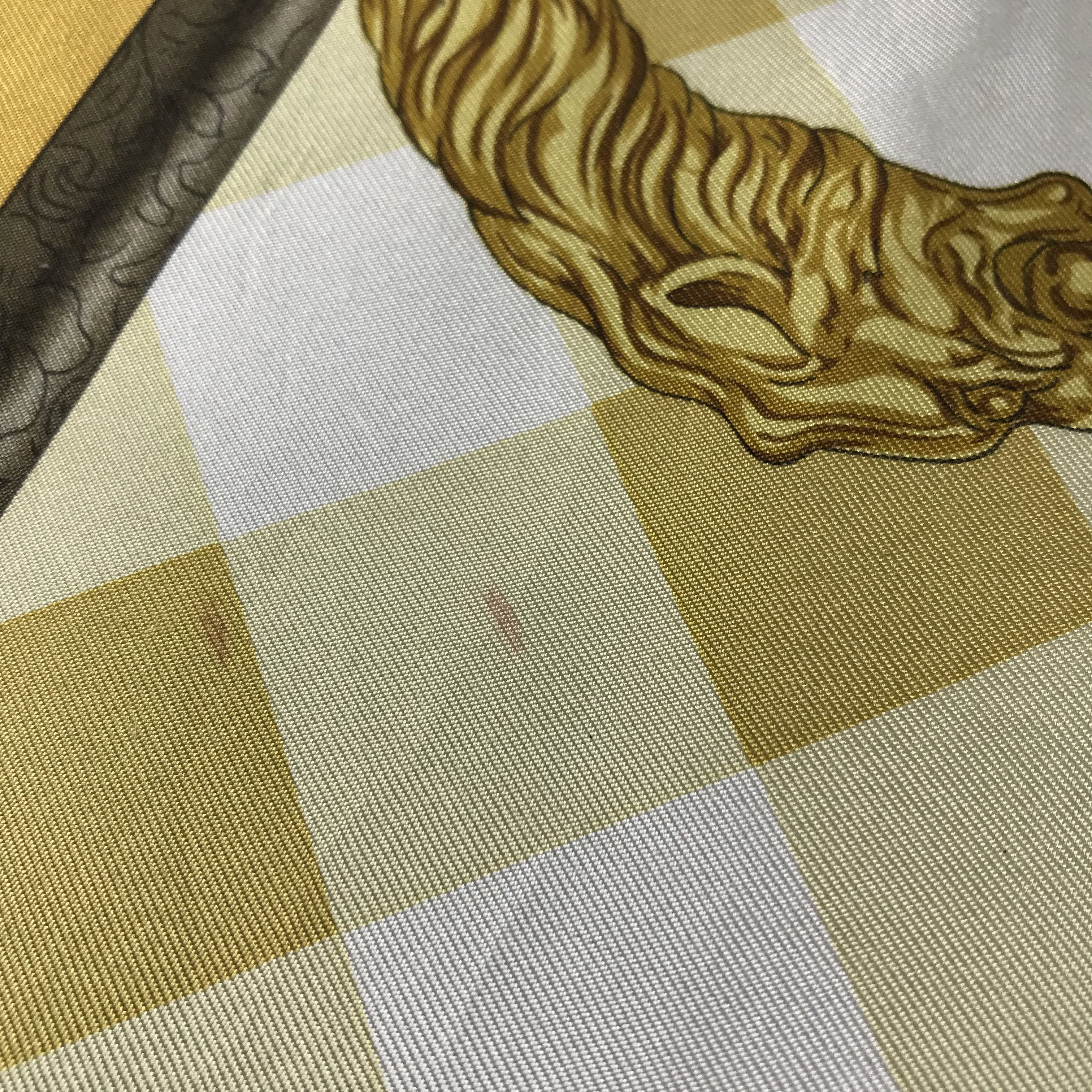 Trussardi Vintage Trussardi Canes Silk Scarf M110 Size ONE SIZE - 6 Thumbnail