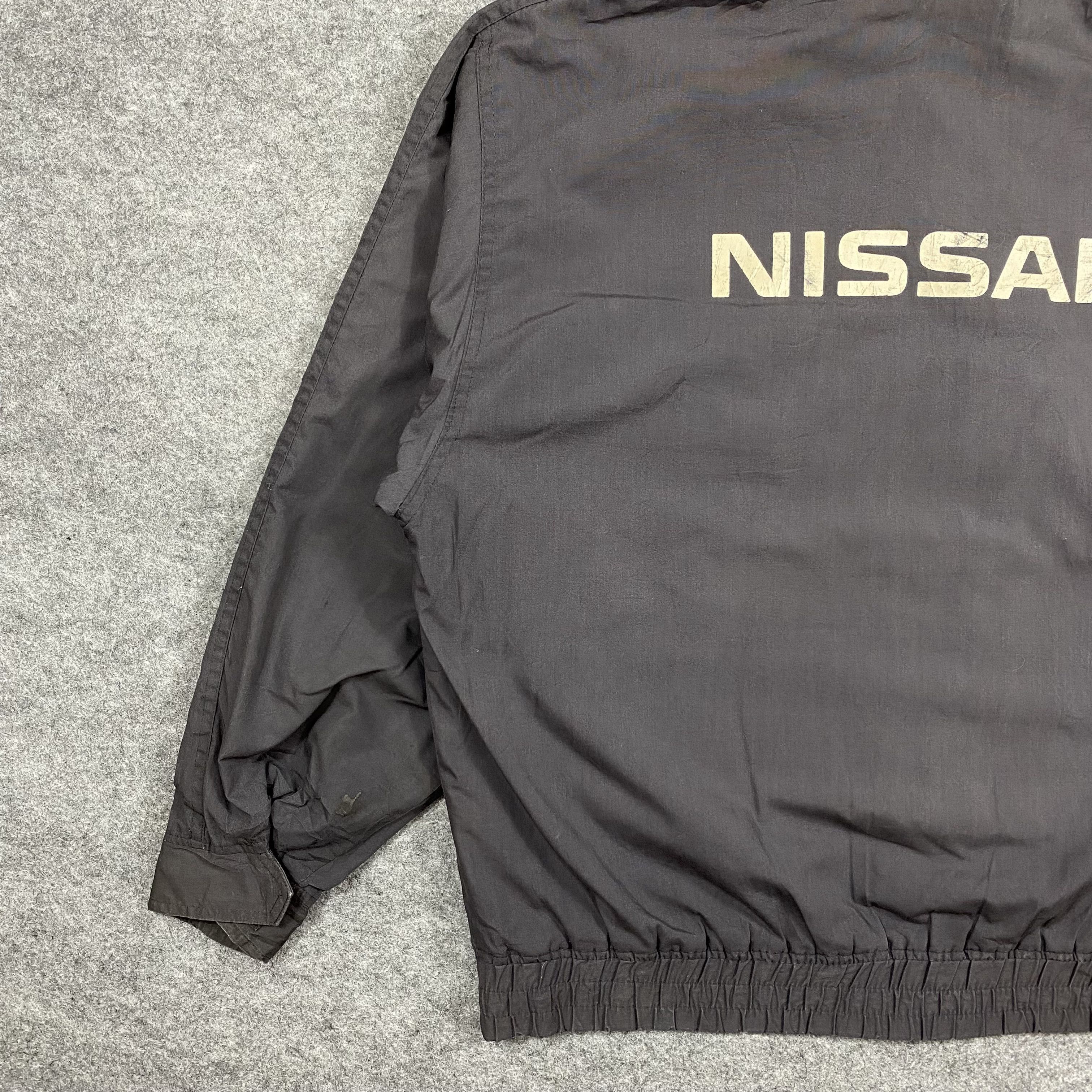 Nissan Vintage Nissan Motors Mechanic Jacket Workwear Altia-J669 Size US L / EU 52-54 / 3 - 8 Thumbnail