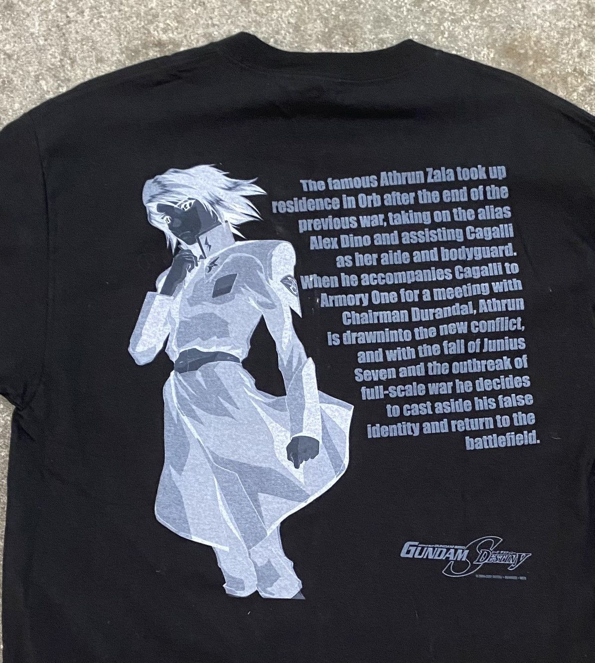 Vintage Vintage "Gundam Destiny" Tee Size US L / EU 52-54 / 3 - 3 Thumbnail