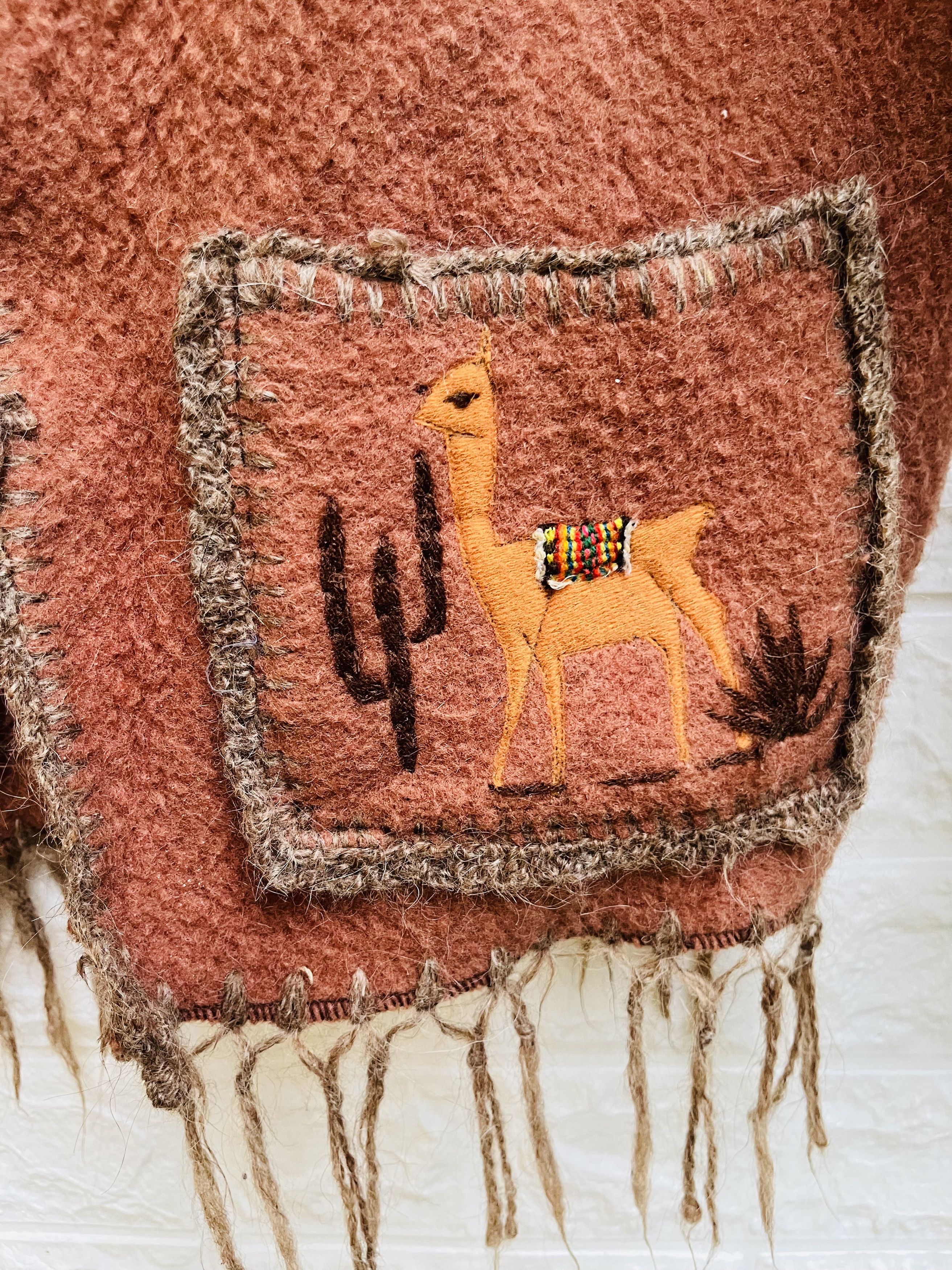 Japanese Brand × Vintage Vintage Sun Valley Hand Britting Wool Design Fashion Style Size M / US 6-8 / IT 42-44 - 7 Thumbnail
