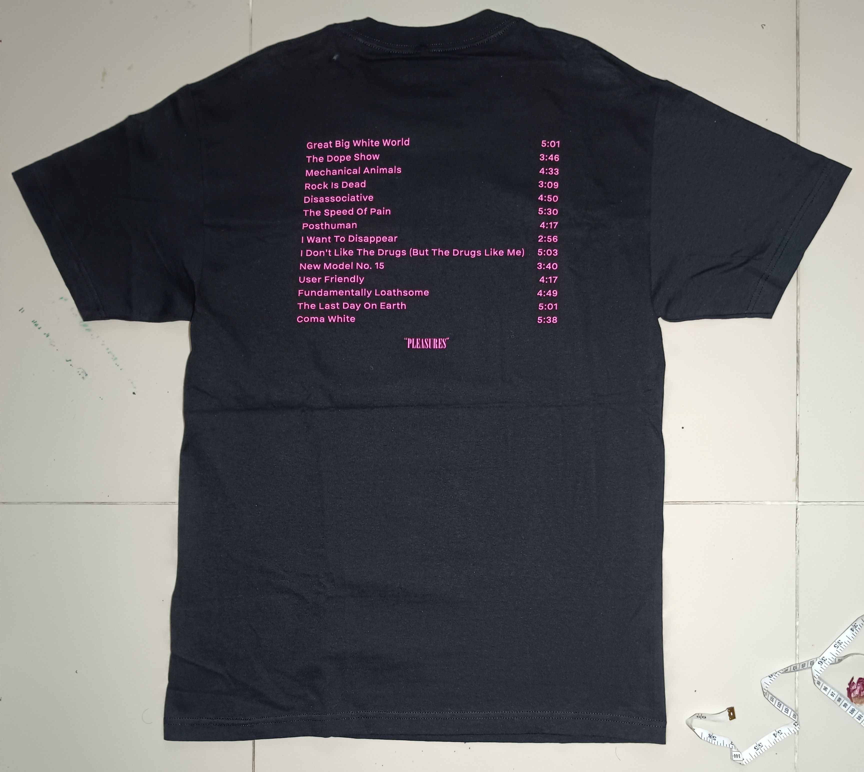 Band Tees × Marilyn Manson Pleasures x Marilyn Manson Tee Size US L / EU 52-54 / 3 - 3 Thumbnail