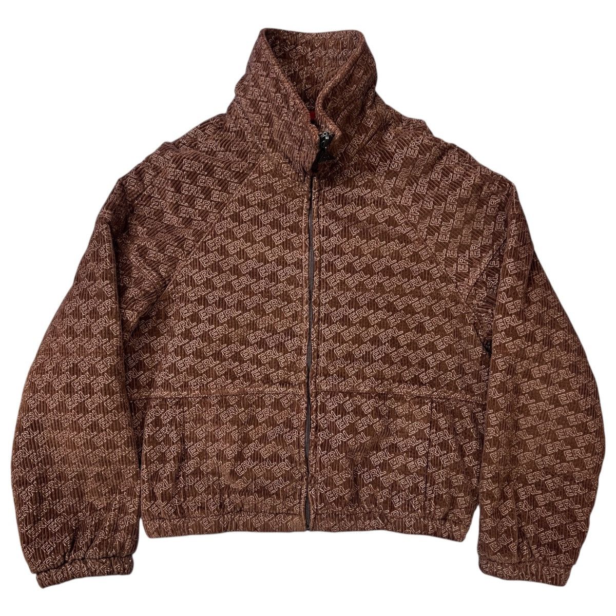 ERL ERL Corduroy Embossed Set-Up Brown Track Jacket & Pants Size US M / EU 48-50 / 2 - 2 Thumbnail