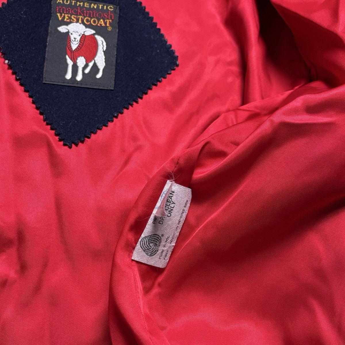 Other VTG Mackintosh Vestcoat Jacket Womens 18 Wool Hooded Zip Size XXL / US 16-18 / IT 52-54 - 4 Thumbnail