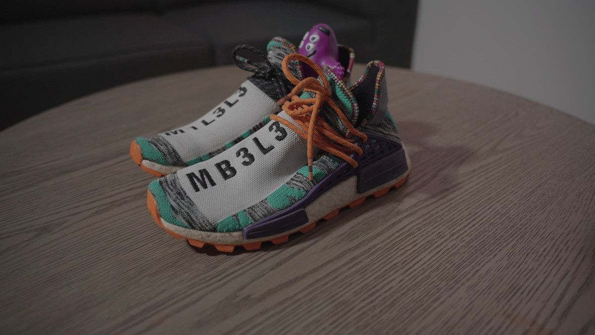Adidas Pharrell Solar Pack Hu NMD M1L3L3 sneakers Size US 10 / EU 43 - 2 Thumbnail