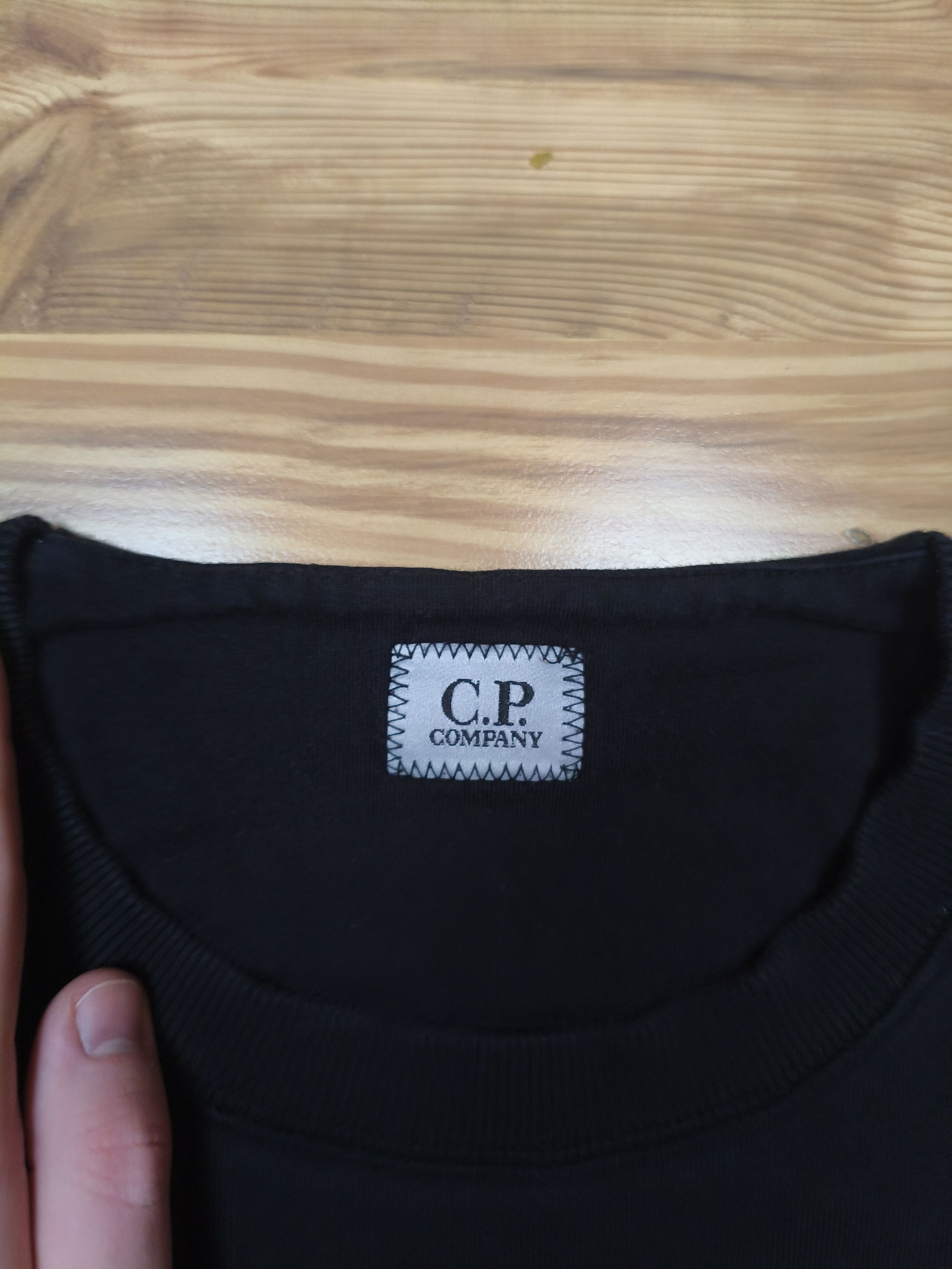 C.P. Company black c.p company crewneck with black embroidery Size US XL / EU 56 / 4 - 4 Thumbnail