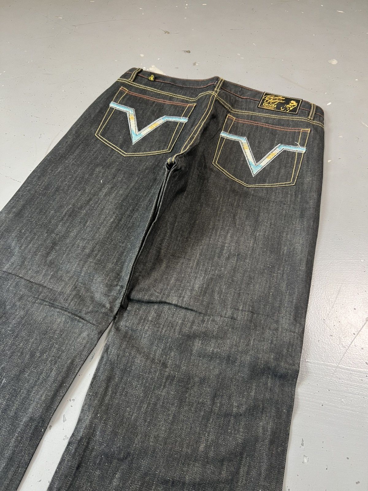 Christian Audigier Vintage super rare edhardy by Christian Audigher denim - 39 Size US 39 - 11 Thumbnail