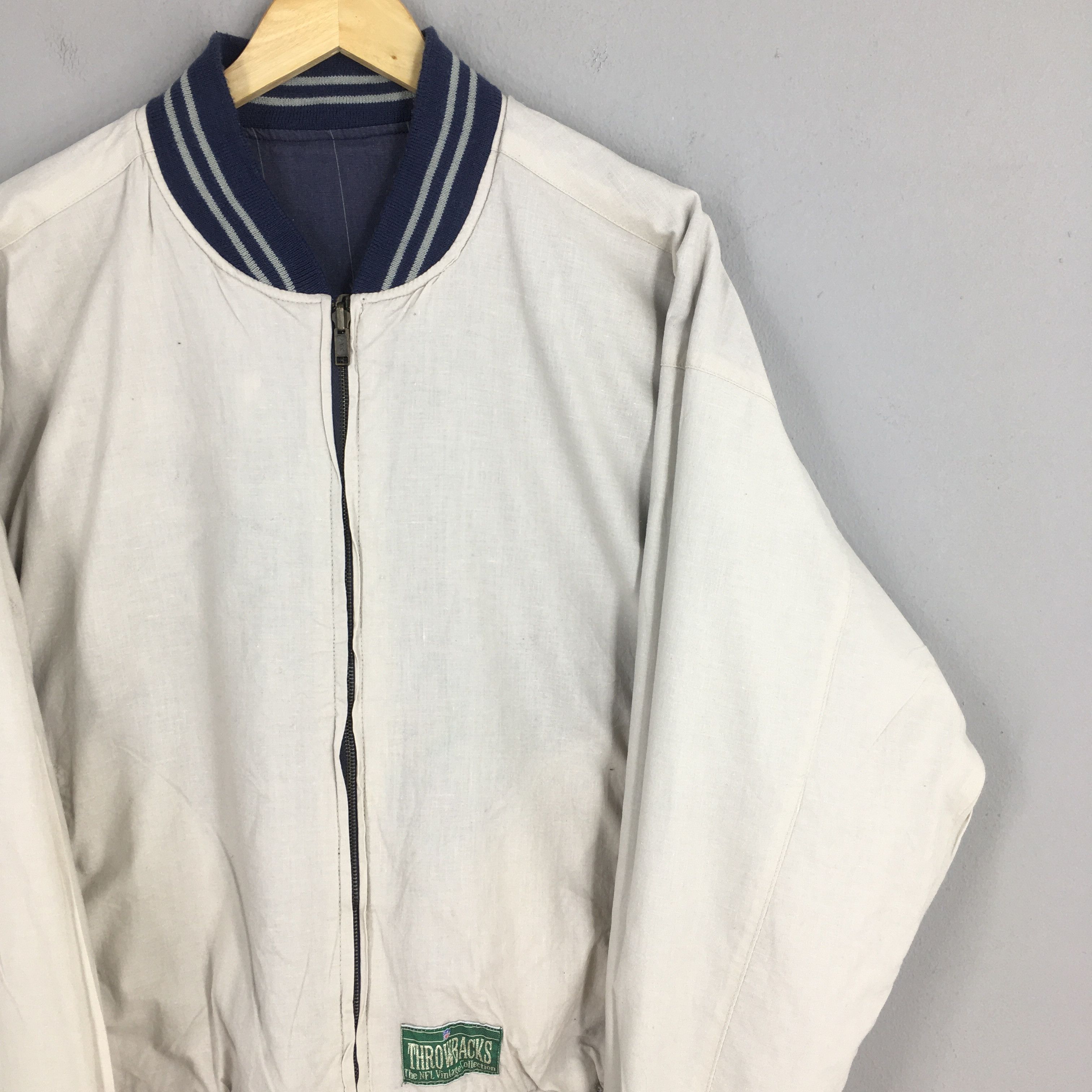 NFL Vintage 90s Dallas Cowboys NFL Varsity Jacket Medium Size US M / EU 48-50 / 2 - 11 Thumbnail