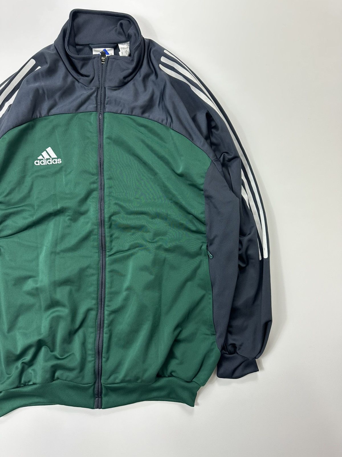 Adidas Vintage FC St.Gallen Zip Adidas Jersey Soccer Jacket Size US L / EU 52-54 / 3 - 4 Thumbnail