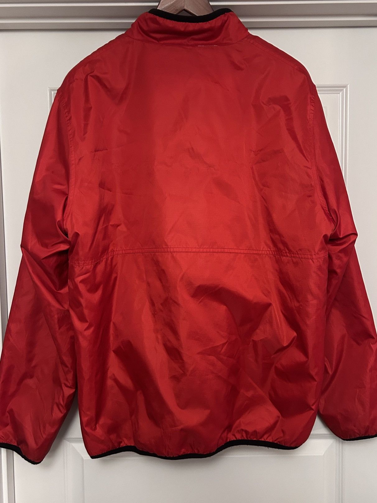 Supreme Supreme FW17 Red Leopard Reversible Fleece Size US XL / EU 56 / 4 - 4 Thumbnail