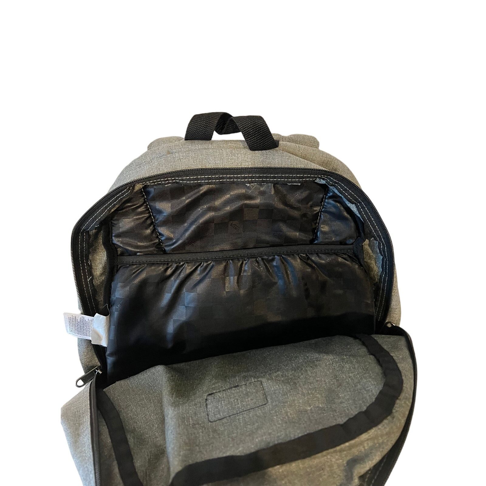 Vans VANS Off The Wall Gray Backpack Size 28 - 2 Thumbnail