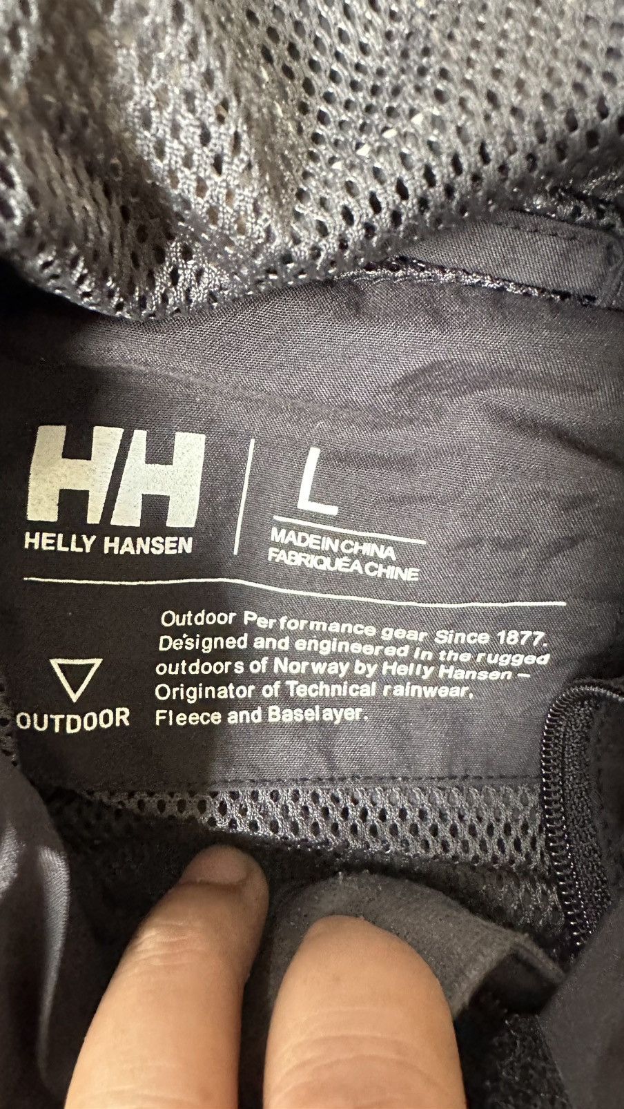 Helly Hansen HELLY HANSEN OUTDOOR GORPCORE WINDBREAKER Size US L / EU 52-54 / 3 - 8 Thumbnail