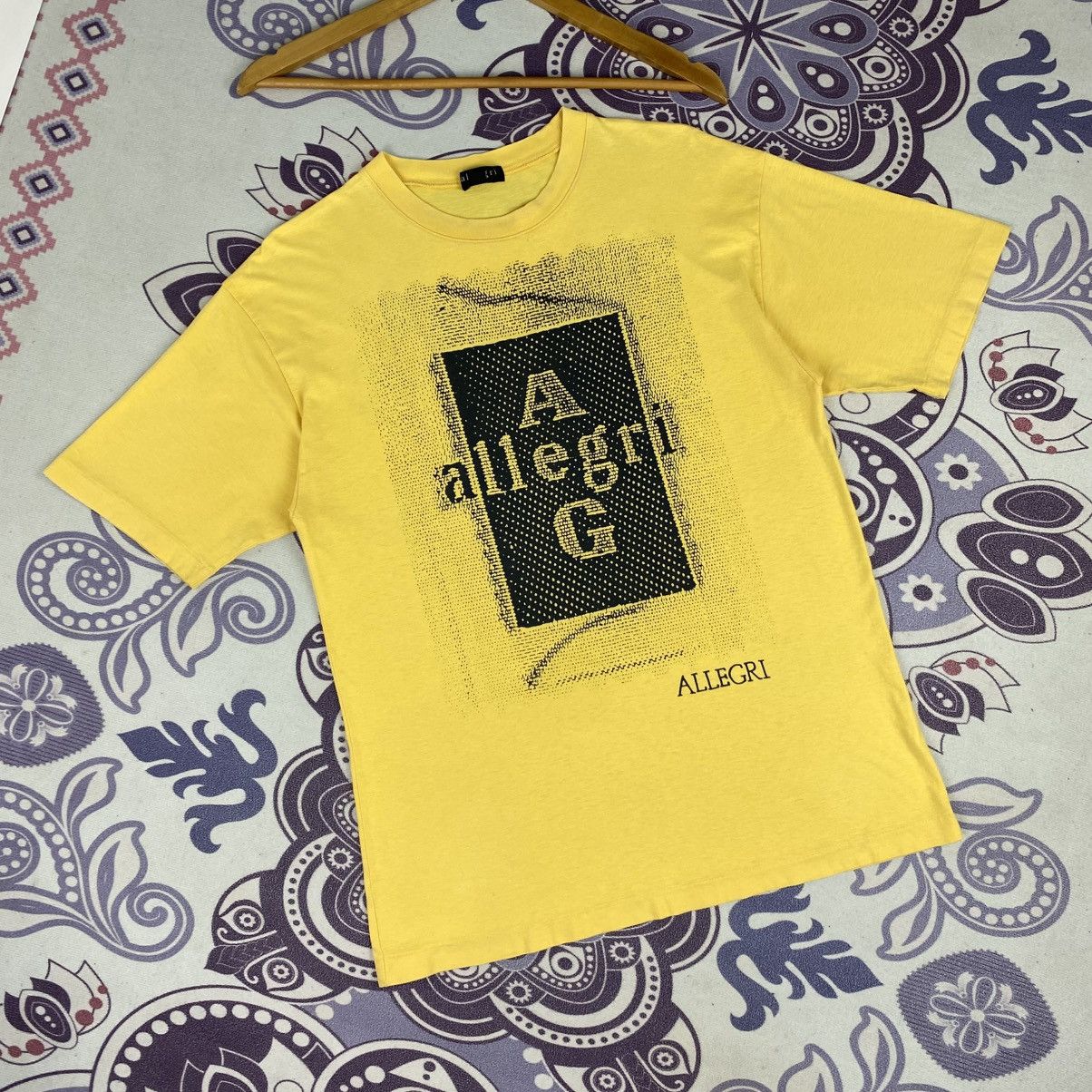 Allegri Rare🔥Vintage Allegri Shirt Big Logo Spell Out Size US M / EU 48-50 / 2 - 2 Thumbnail