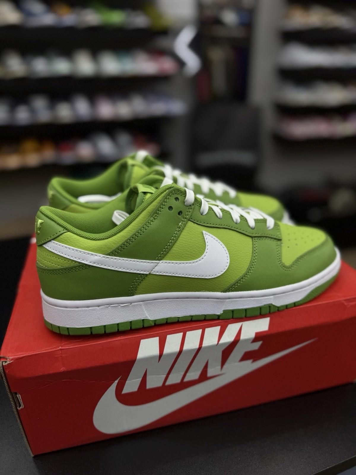 Nike Size 10 - Nike Dunk Low Chlorophyll DJ6188 300 Size US 10 / EU 43 - 2 Thumbnail