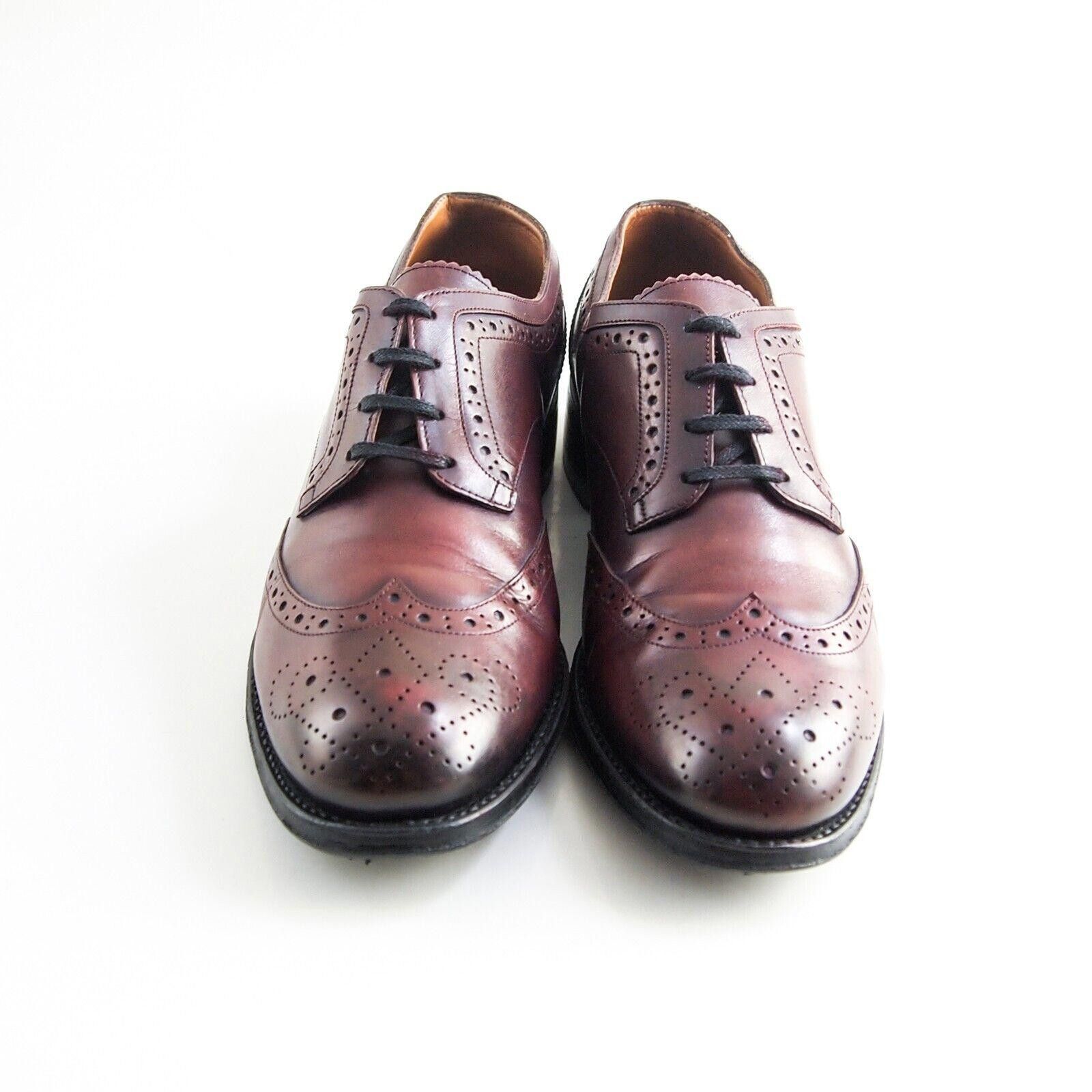 Bally Bally Baluke 25 Brogues Burgundy Womens EU 39 US 8.5 M Size US 8.5 / IT 38.5 - 3 Thumbnail