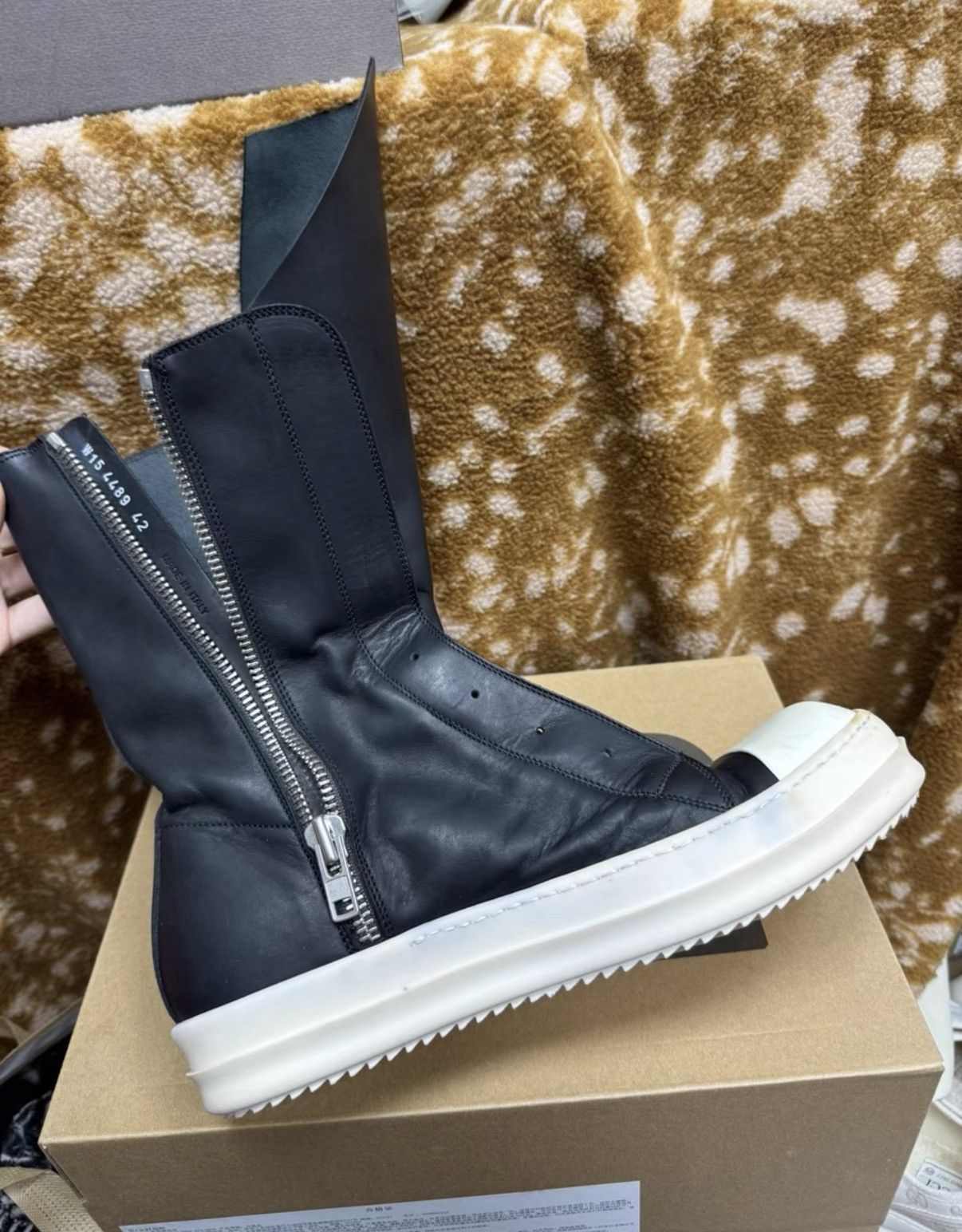 Rick Owens Rick Owens Main Line Ramones Boots K37 Size US 8 / EU 41 - 3 Thumbnail