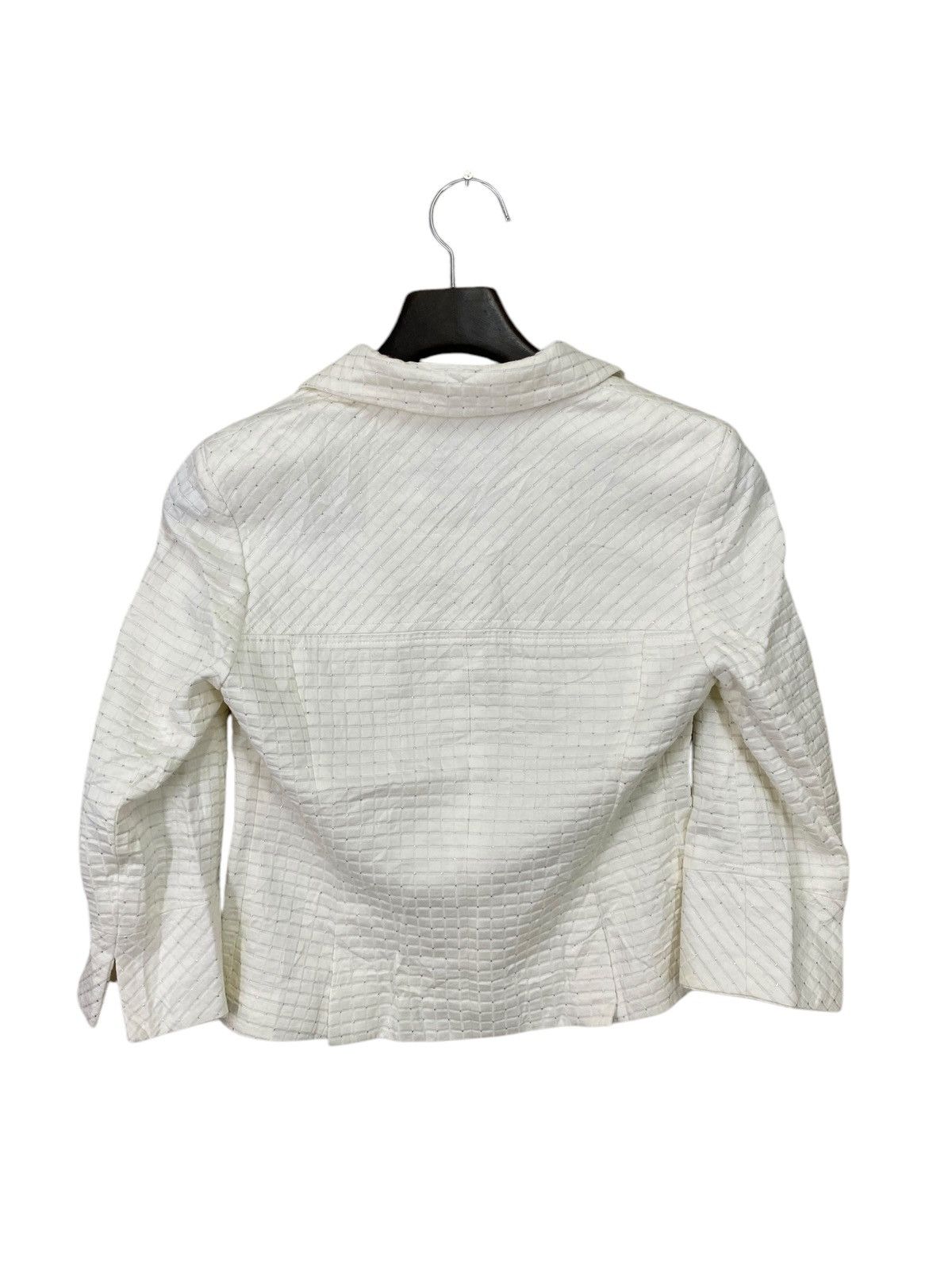 Designer × Givenchy × Vintage Boutiques givenchy plaid crop blazer Size M / US 6-8 / IT 42-44 - 4 Thumbnail