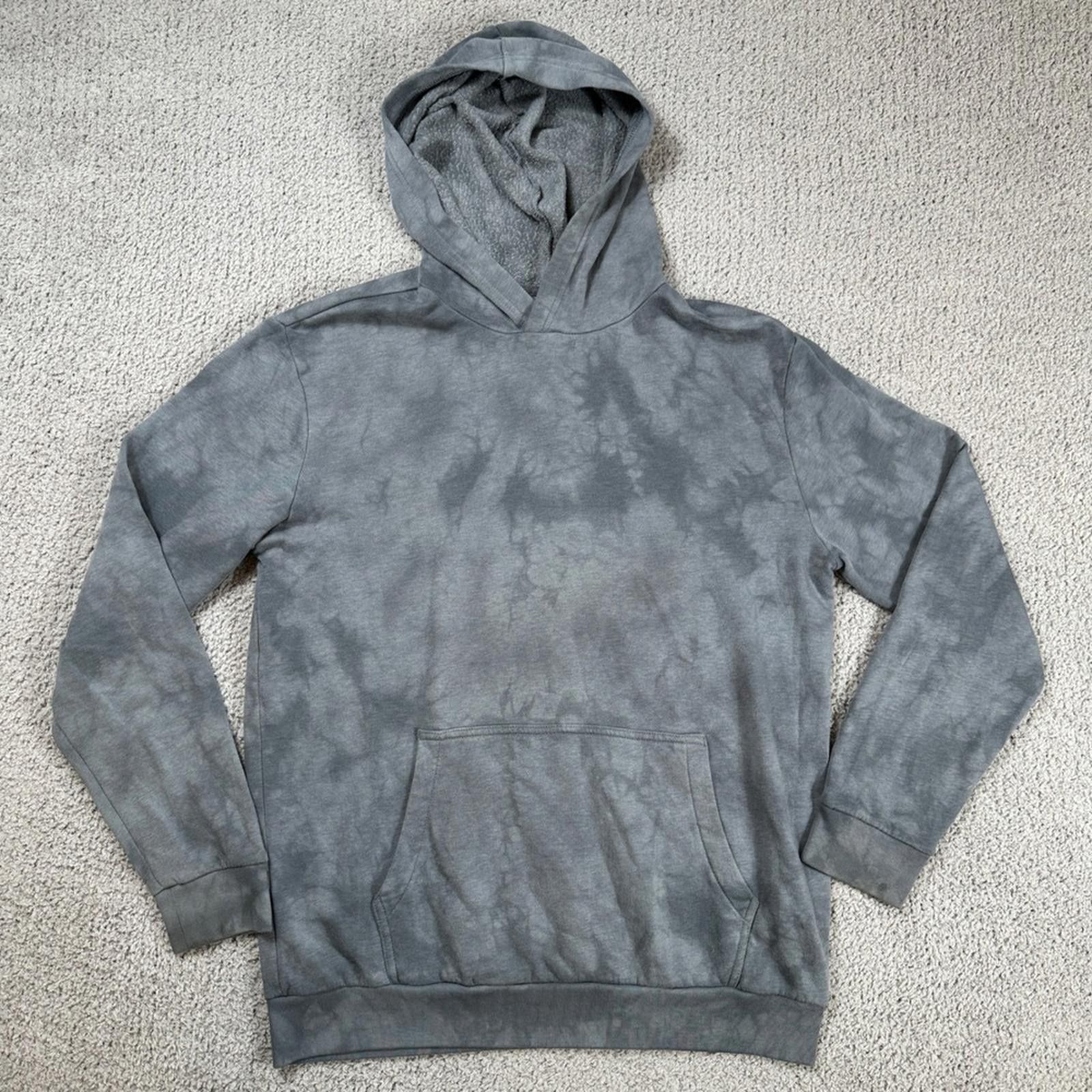 Gap GAP Men Gray Tie Dye Hoodie Sweatshirt Small Hooded Washed Size US S / EU 44-46 / 1 - 1 Thumbnail