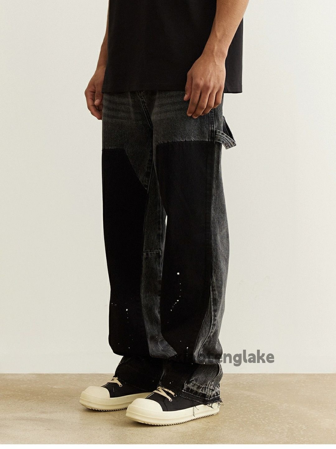 Jean × Vintage washed faded workwear skate hiphop carpenter jeans Size US 32 / EU 48 - 2 Thumbnail