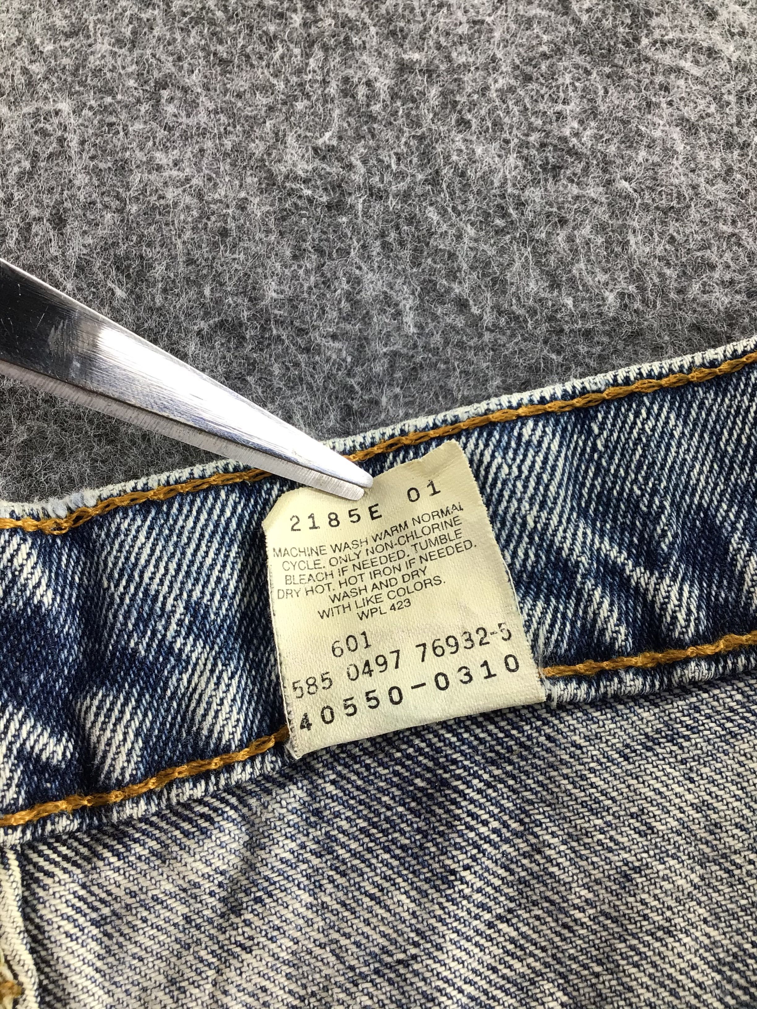 Levi's Vintage Levis 550 Orange Tab Jeans-J314 Size US 30 / EU 46 - 9 Thumbnail