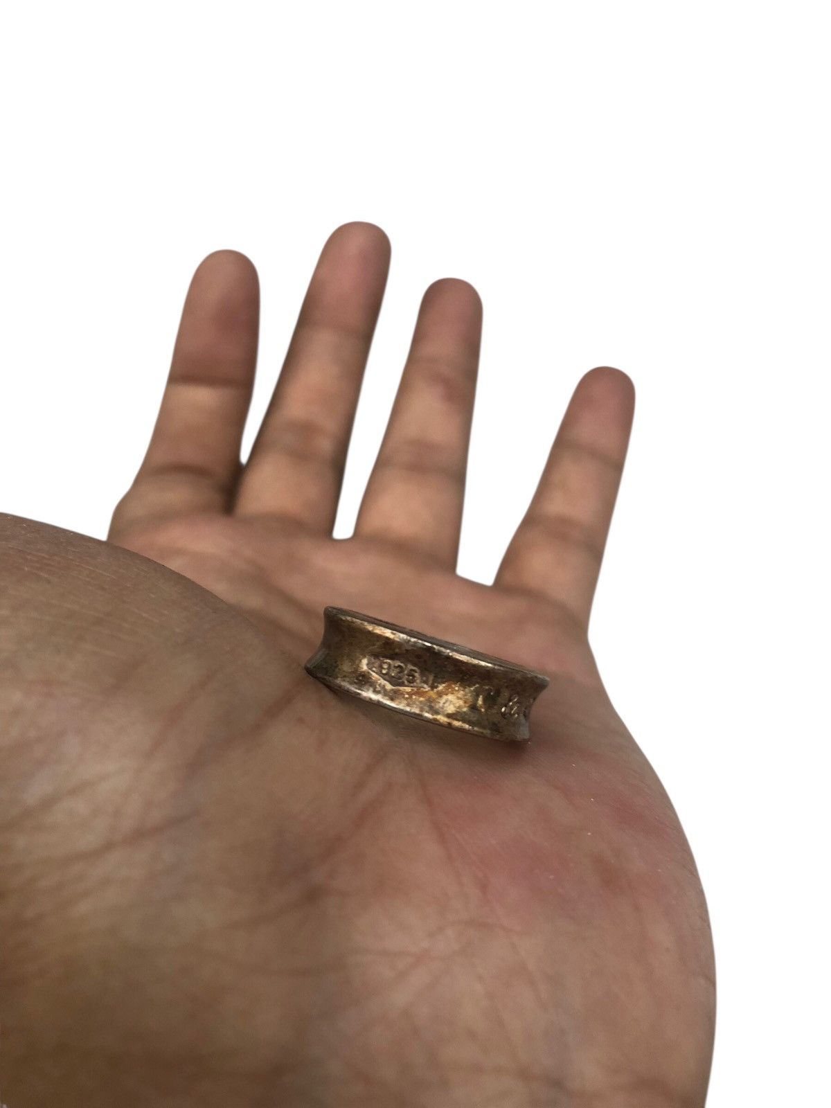 Tiffany & Co. 🔥Authentic 1997 TIFFANY & Co Ring 1837 925 Sterling Silver Size ONE SIZE - 7 Thumbnail