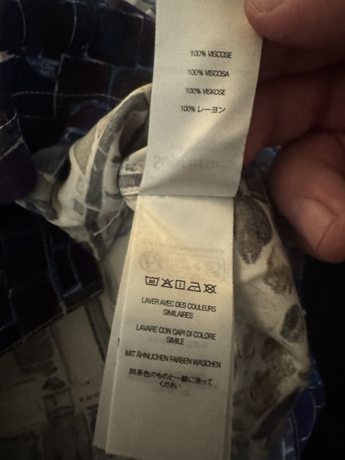 Supreme Supreme Mosaic S/S Button Up Shirt Size US XL / EU 56 / 4 - 8 Thumbnail