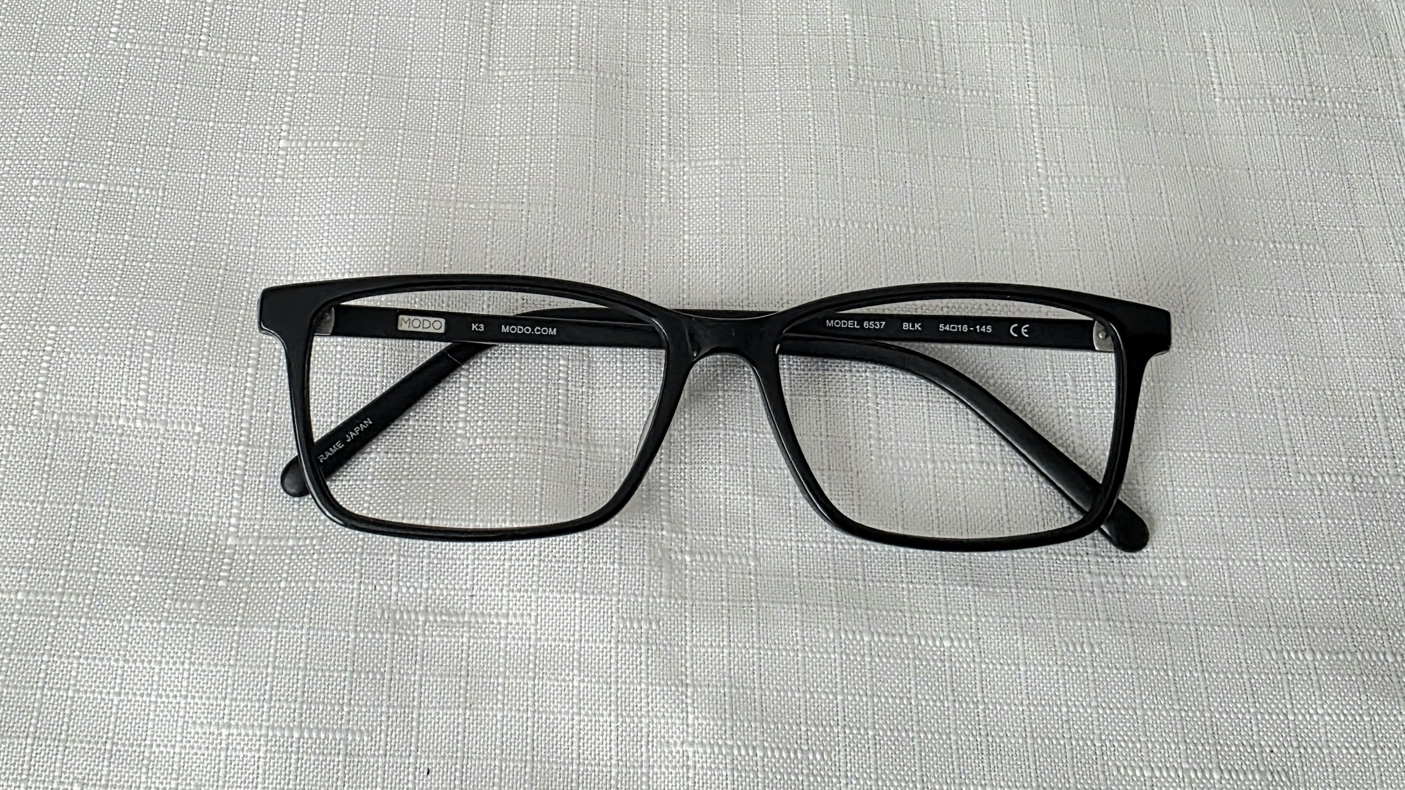 Other Modo Eyeglasses Model 6537 Handmade Japan Frames Only Black Size ONE SIZE - 1 Thumbnail