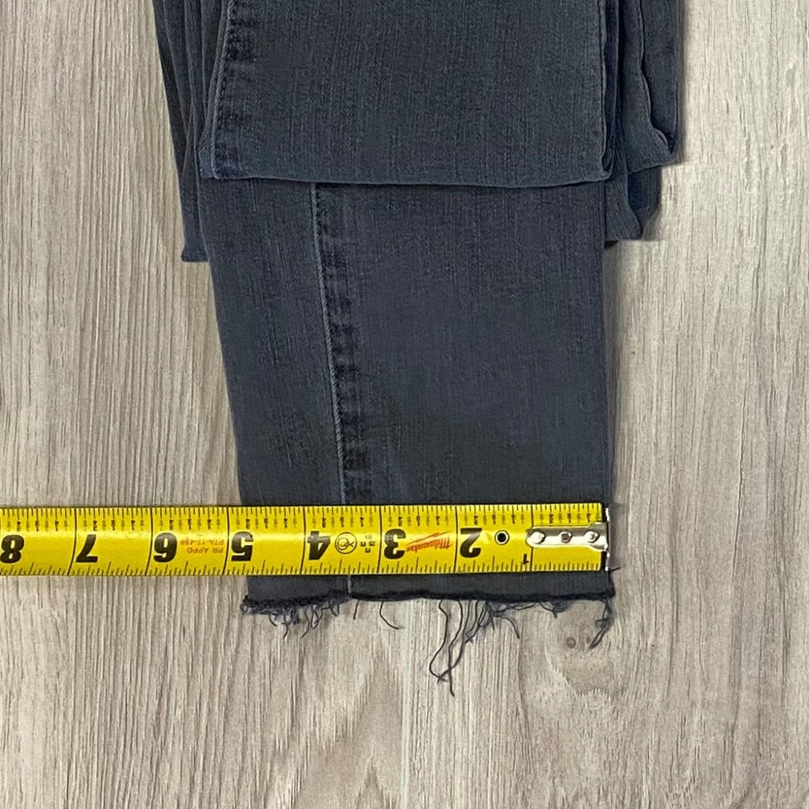 Madewell Madewell 11" High-Rise Skinny Raw Hem Jeans - 25P Size 25" / US 0 / IT 36 - 13 Thumbnail