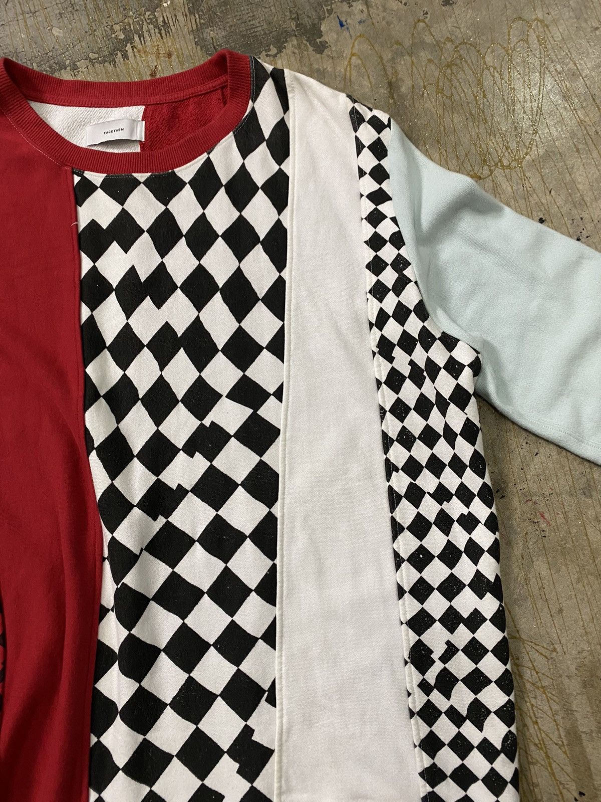 Facetasm 7 Cut Rebuild Checked sweatshirt Size US XL / EU 56 / 4 - 4 Thumbnail