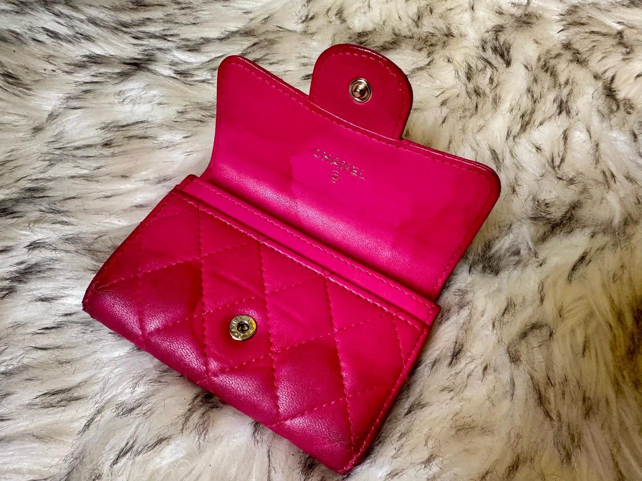 Chanel Authentic Chanel Quilted Lambskin Classic Flap Card Case Size ONE SIZE - 4 Thumbnail