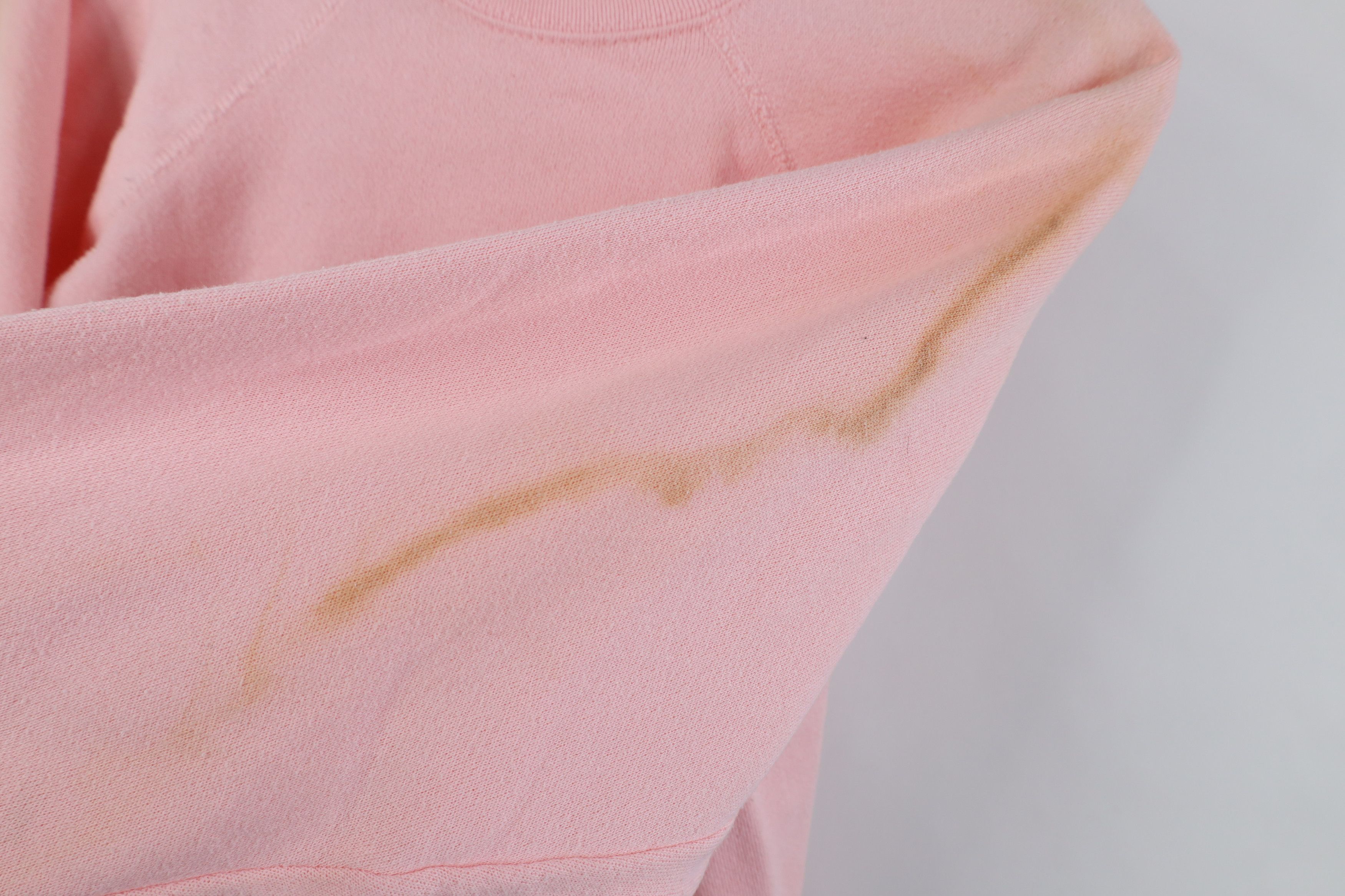 Vintage Vintage 80s 90s Streetwear Blank Crewneck Sweatshirt Pink Size S / US 4 / IT 40 - 6 Thumbnail