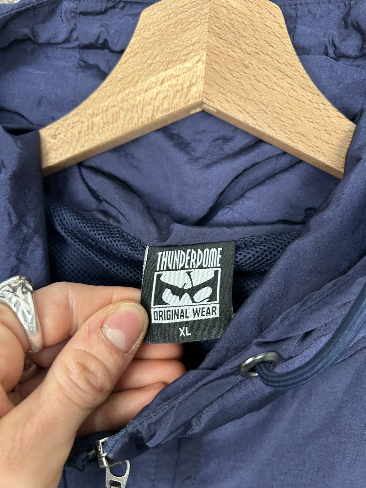 Thunderdome Vintage Thunderdome Hardcore Festival Rare Light Jacket 90s Size US XL / EU 56 / 4 - 8 Thumbnail