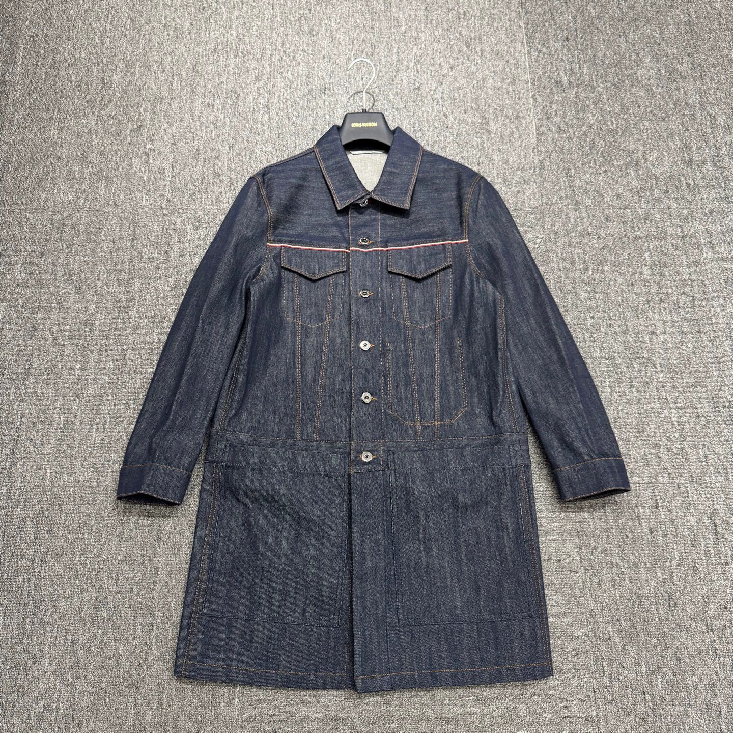 Valentino Valentino Denim Coat 46 IT 99 New Size US S / EU 44-46 / 1 - 1 Thumbnail