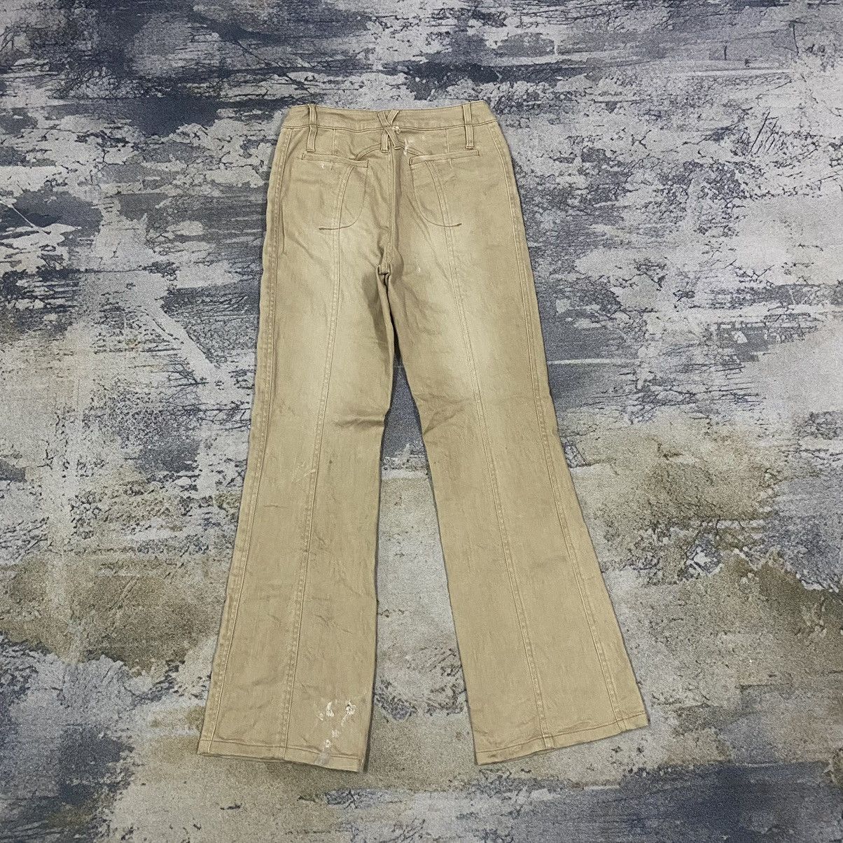 14th Addiction × Japanese Brand Eterno Bellezza Multi Plaid Flare Pants Size 27" / US 4 / IT 40 - 2 Thumbnail
