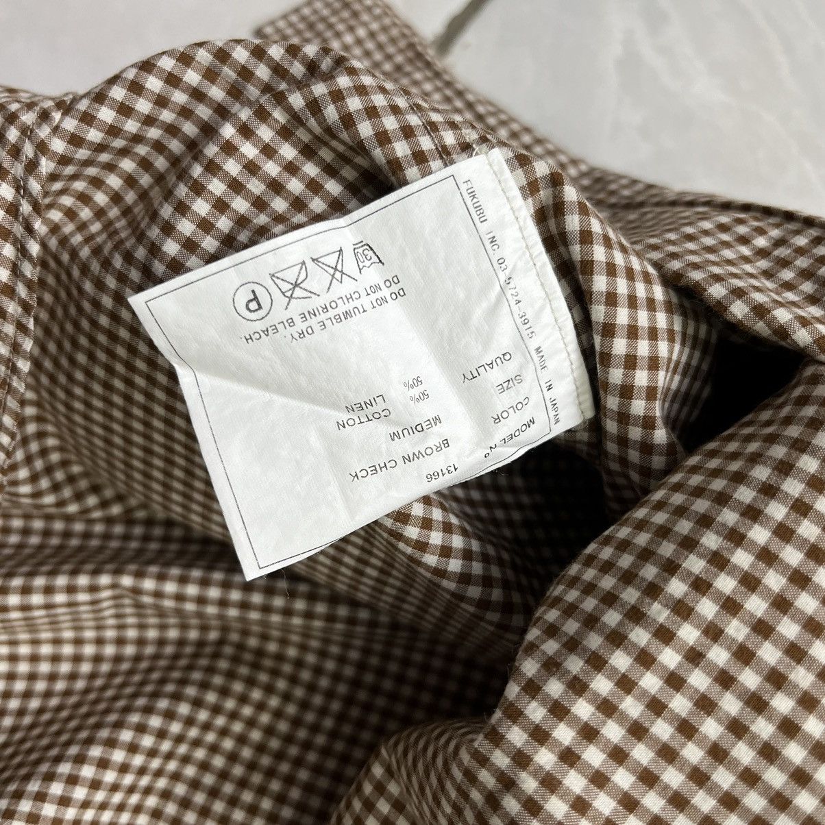 YAECA Yaeca checkered button ups shirt long sleeve Size US M / EU 48-50 / 2 - 4 Thumbnail