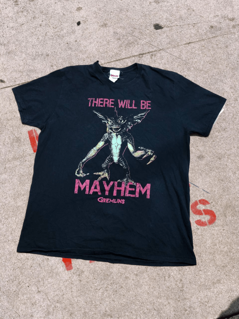 Vintage There will be Mayhem Gremlins Shirt Men's Tee Size US XL / EU 56 / 4 - 1 Thumbnail