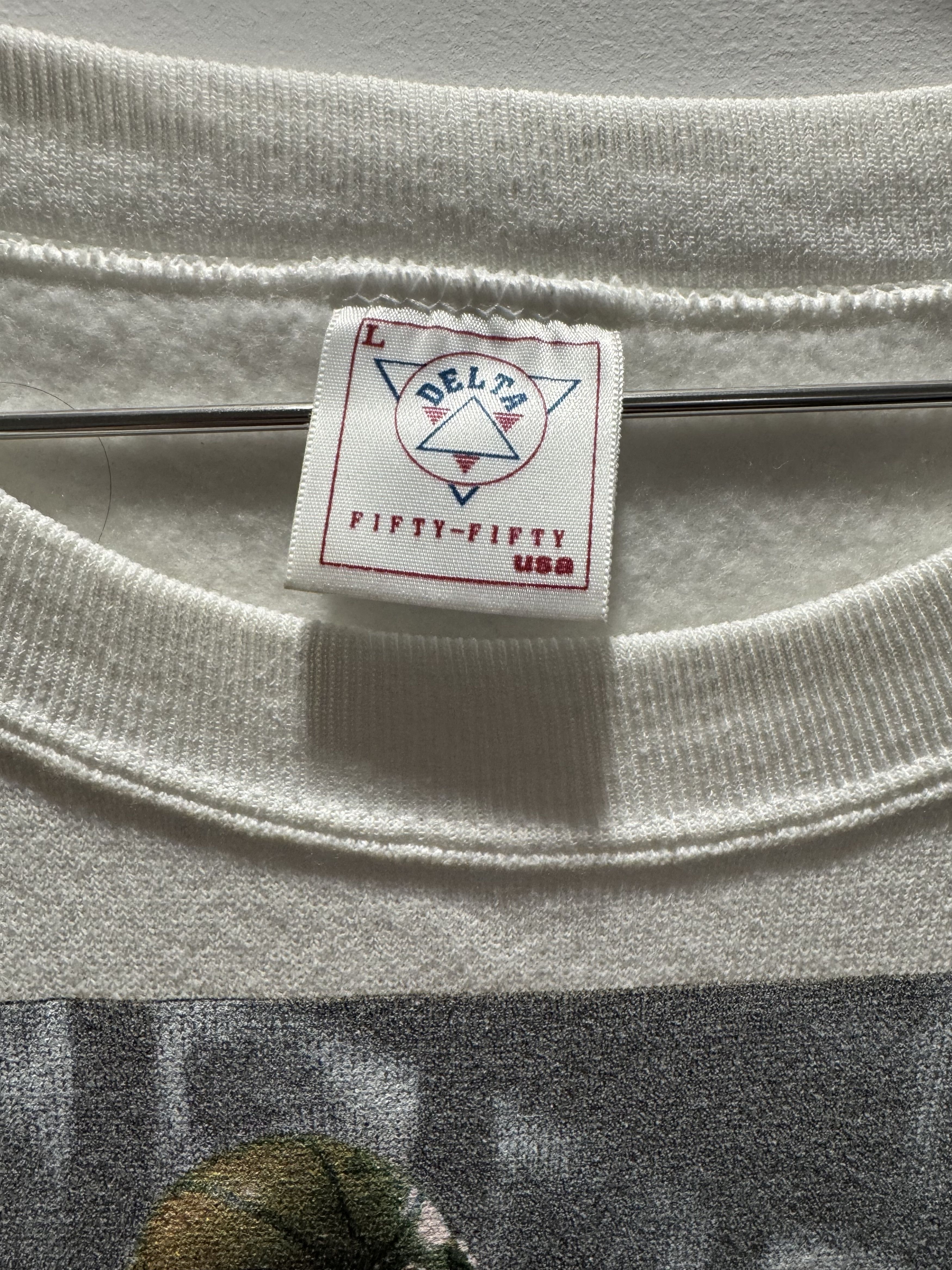 Vintage Vintage Dennis Rodman Sweatshirt Chicago NBA Stats Crewneck Size US XL / EU 56 / 4 - 3 Thumbnail
