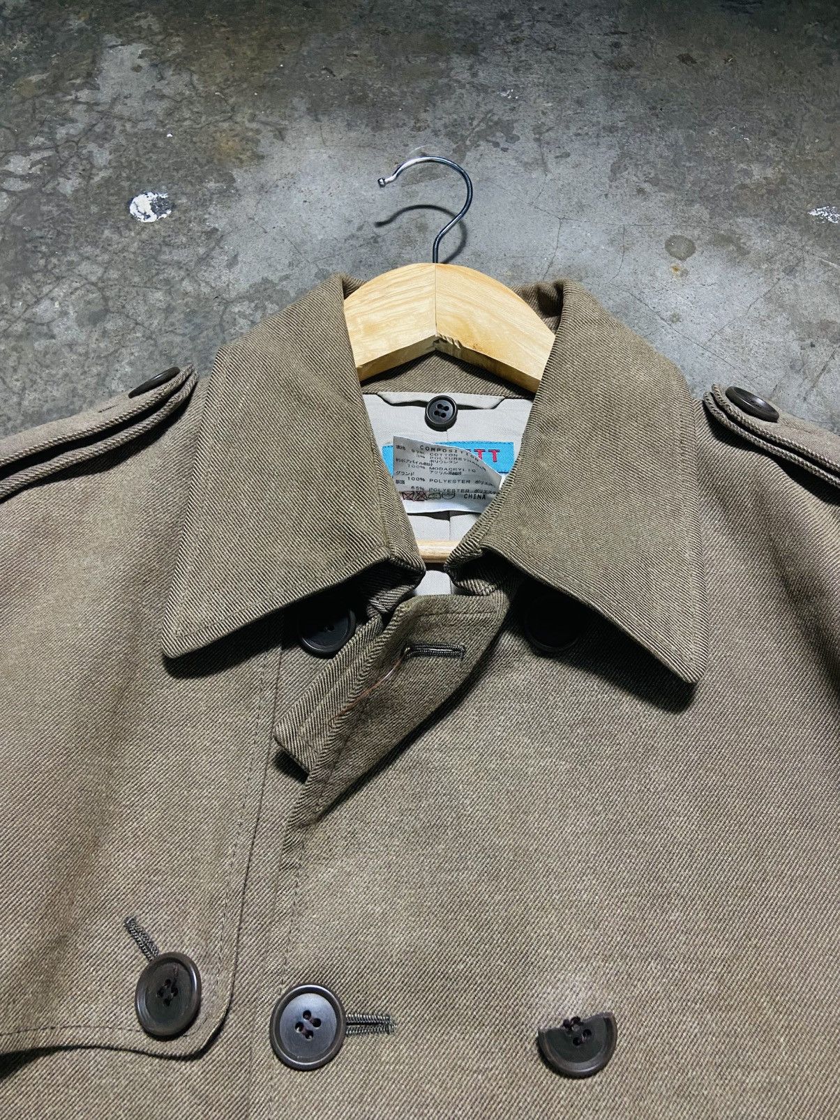 Katharine Hamnett London Hamnett Double Breasted Coat Size US L / EU 52-54 / 3 - 12 Thumbnail