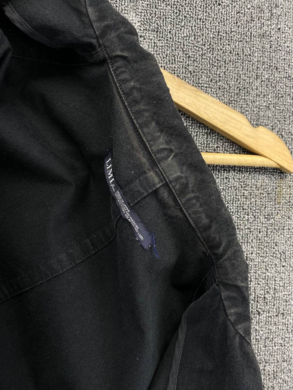 Yohji Yamamoto Vintage Yohji Yamamoto Limi Feu Coat Black Jacket Size S / US 4 / IT 40 - 12 Thumbnail