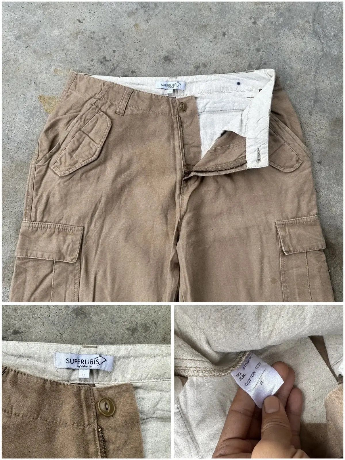 SUPERB SUPERBIS BY VALETTA UTILITY TACTICAL CARGO PANTS W30 Size US 30 / EU 46 - 18 Thumbnail