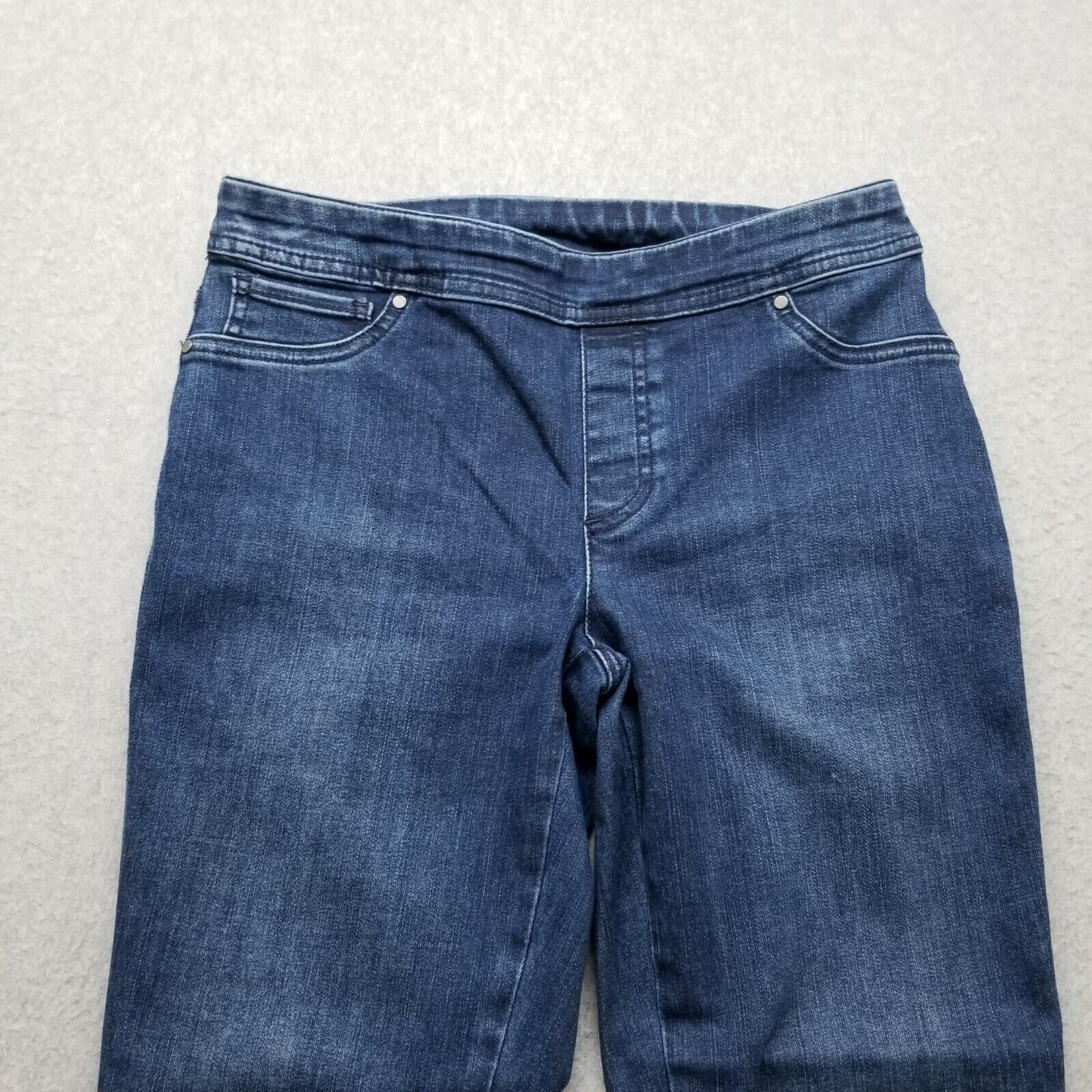 Chicos Chicos Jeans Womens 00 Blue 28x27 Stretch Ankle Size 24" / US 00 / IT 34 - 2 Thumbnail