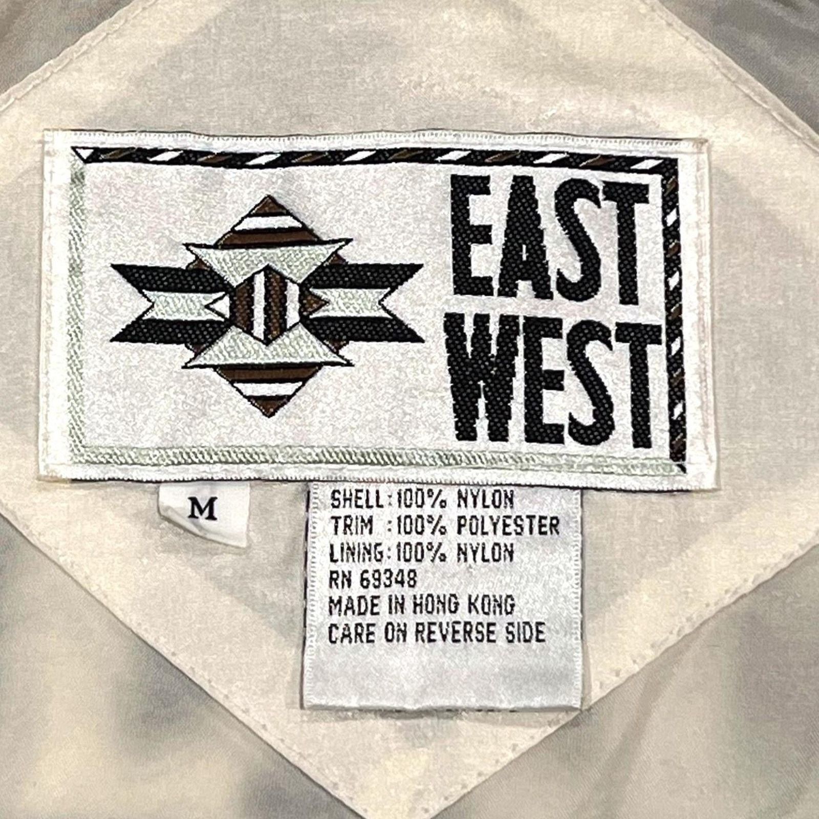Vintage East West Vintage Southwestern Aztec Full-Zip Fleece Jacket Size M / US 6-8 / IT 42-44 - 4 Thumbnail