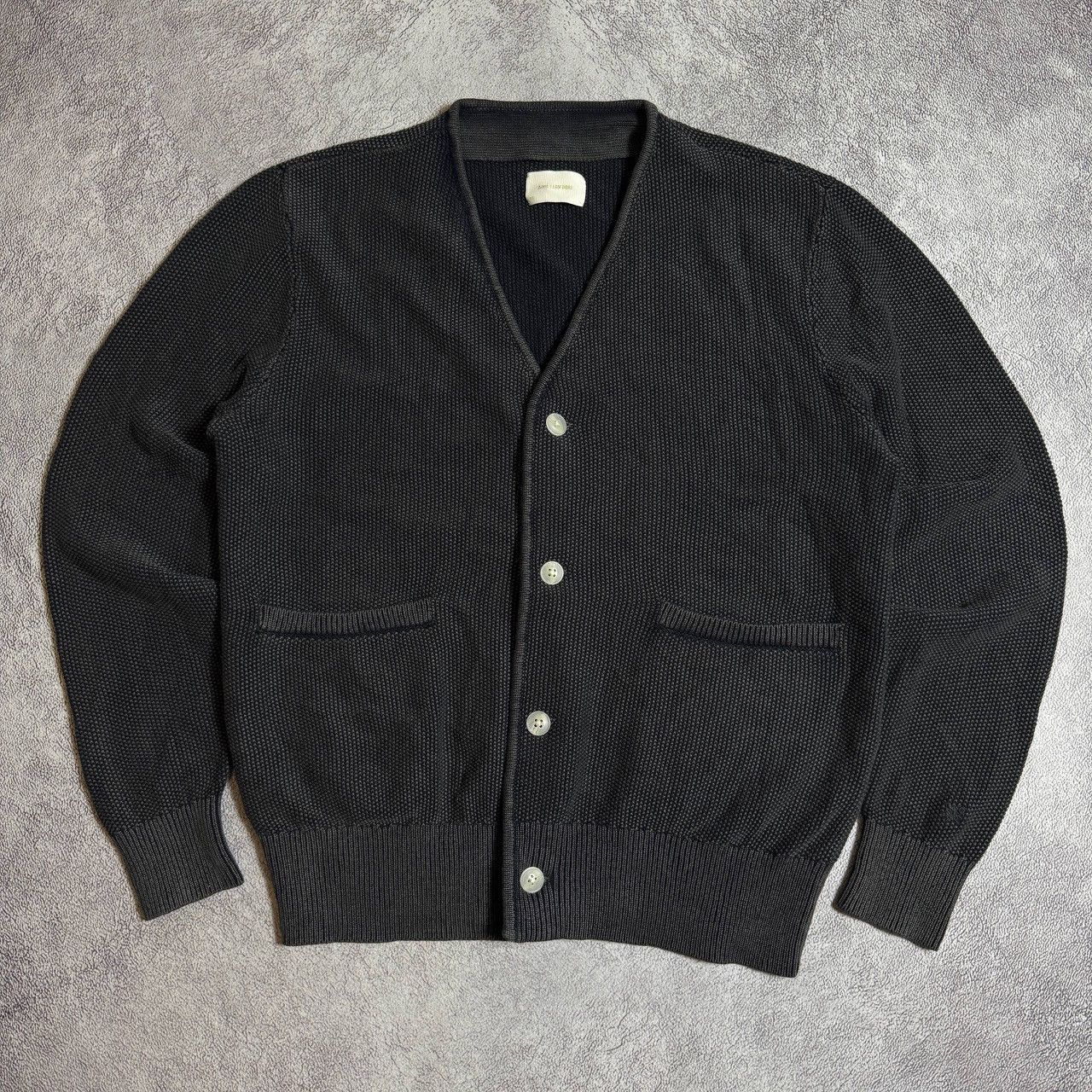 Aime Leon Dore Aime Leon Dore Cardigan Knit Dark Gray Washed Men’s Size US M / EU 48-50 / 2 - 1 Thumbnail