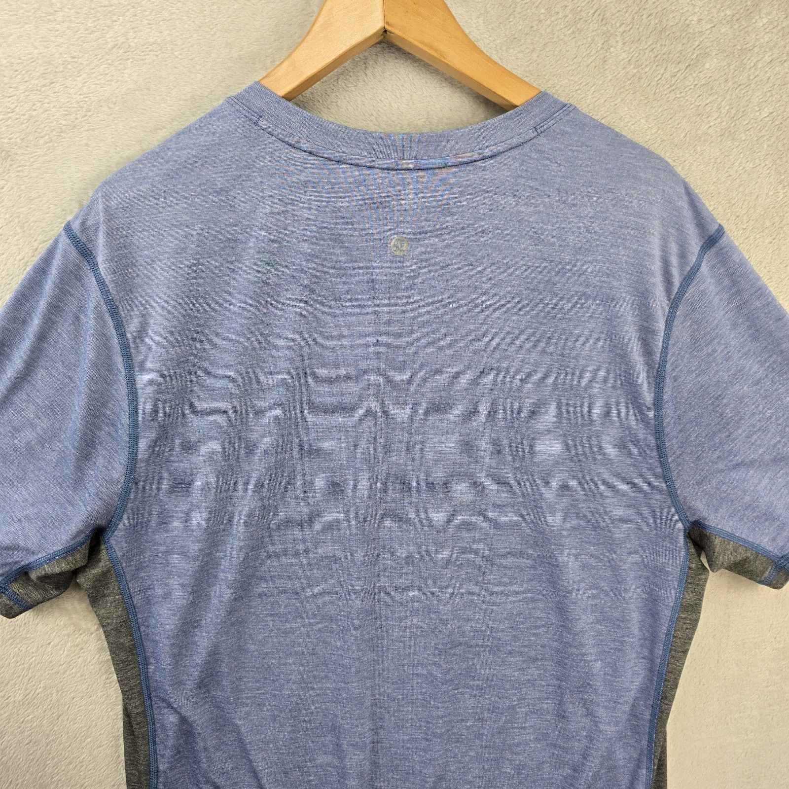 Lululemon Lululemon T.H.E. Crew Shirt Mens XL Heathered Cobalt Blue Size US XL / EU 56 / 4 - 5 Thumbnail