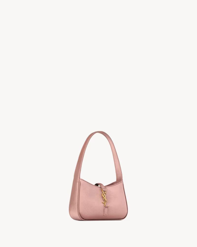 Saint Laurent Paris o1b1hav110125 Size: OS / Mini Bag Le 5 A 7 in Rosey Sand Size ONE SIZE - 5 Thumbnail
