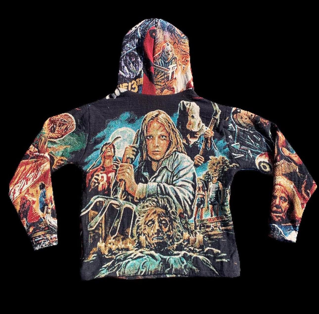 Vintage PANGAEA “Friday the 13th” Hoodie Size US M / EU 48-50 / 2 - 7 Thumbnail