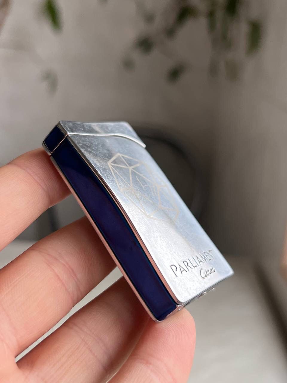 Japanese Brand × Vintage Y2K ELEGANCE PARLAMENT GEOMETRIC METAL HEAVY BIG LIGHTER Size ONE SIZE - 8 Thumbnail