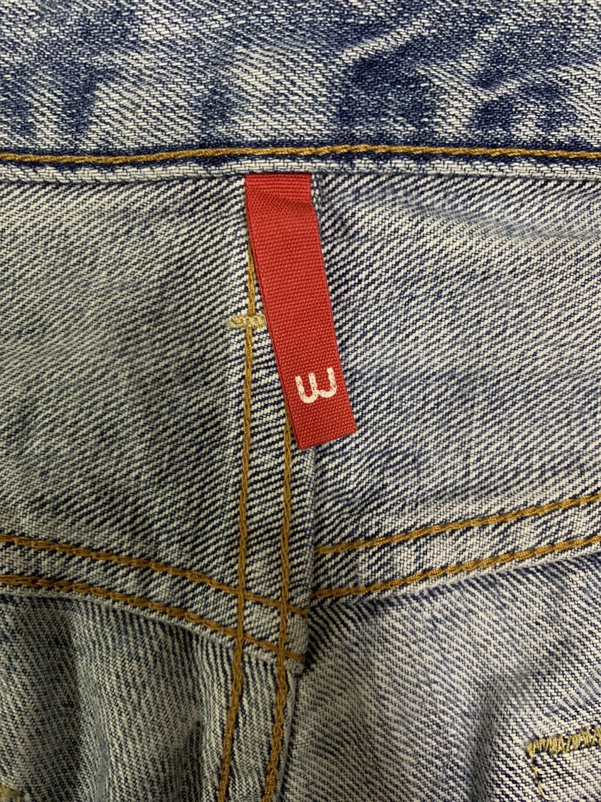Undercover × Uniqlo Vintage Uniqlo UJ S002 Dirty Blue Wash Distressed Jeans Size US 32 / EU 48 - 16 Thumbnail