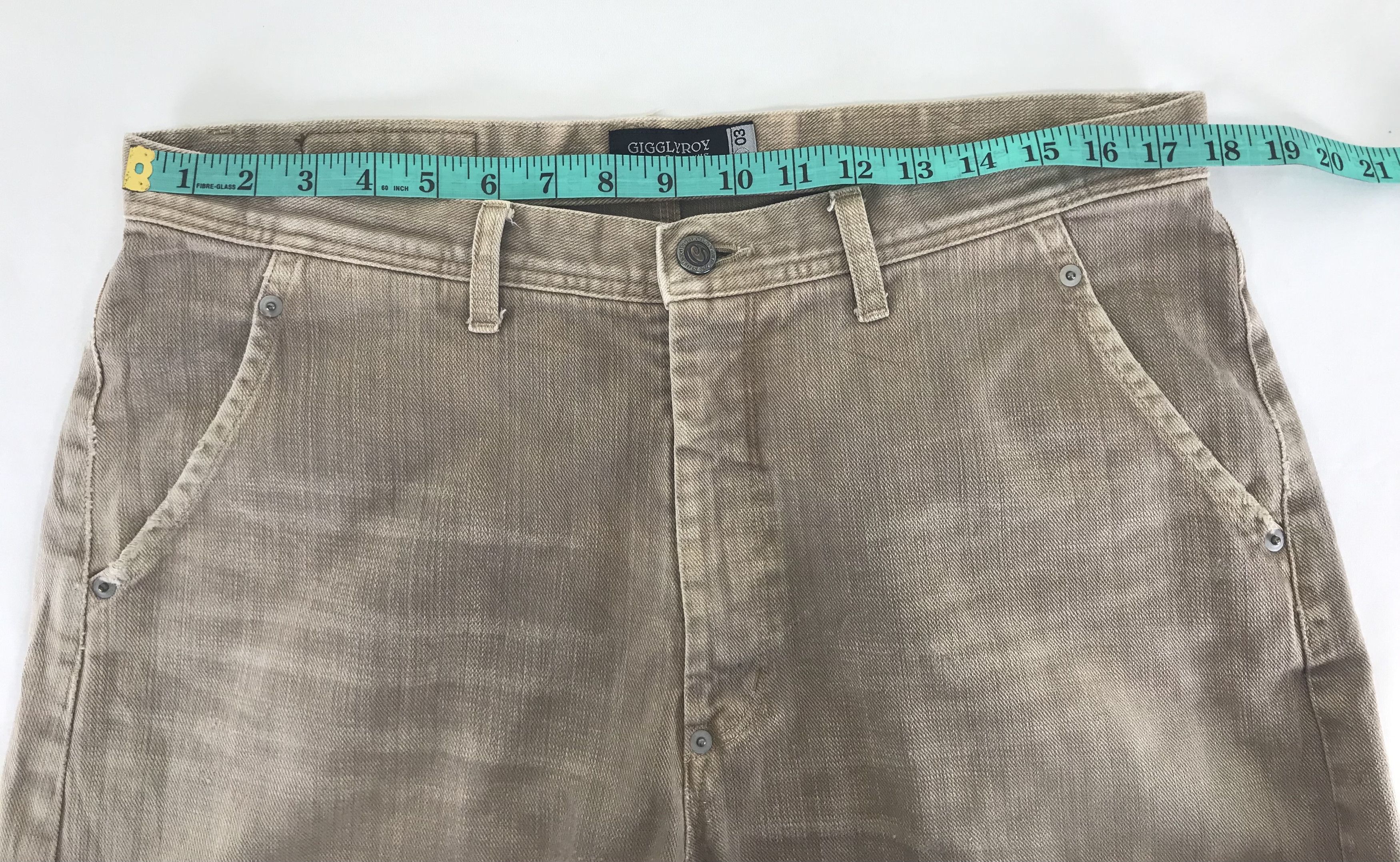 Japanese Brand Vintage Japanese Gigglyroy Jeans Size US 35 - 15 Thumbnail