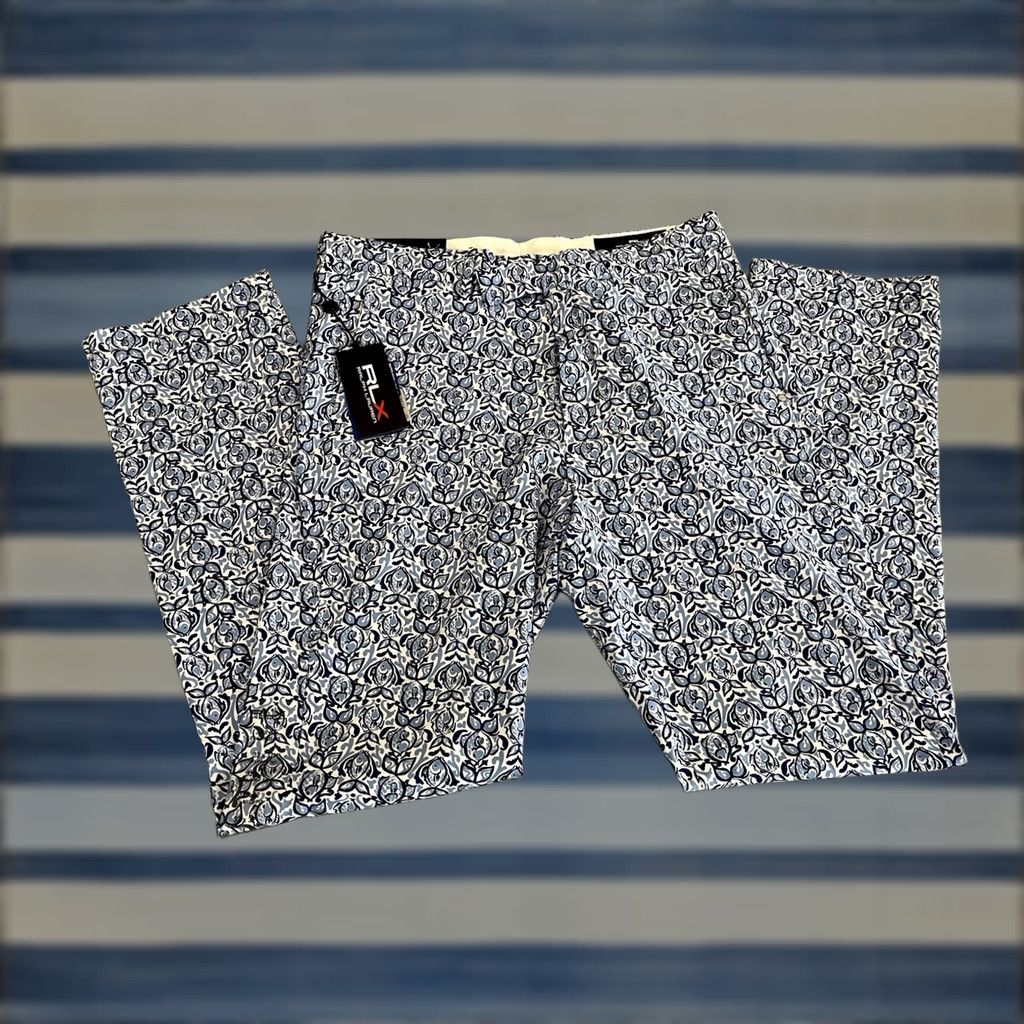 RLX Ralph Lauren RLX Ralph Lauren Golf Pants Blue Fish Print Mens 32x32 NWT Size US 32 / EU 48 - 1 Thumbnail